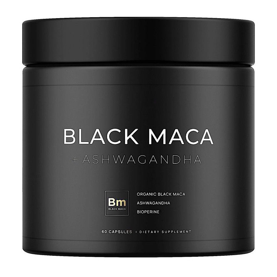 Black Maca Ashwagandha Διατροφικό Συμπλήρωμα της Φύσης της Φύσης