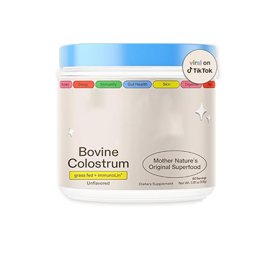 Grass Fed Colostrum Κάψουλες με ImmunoLin