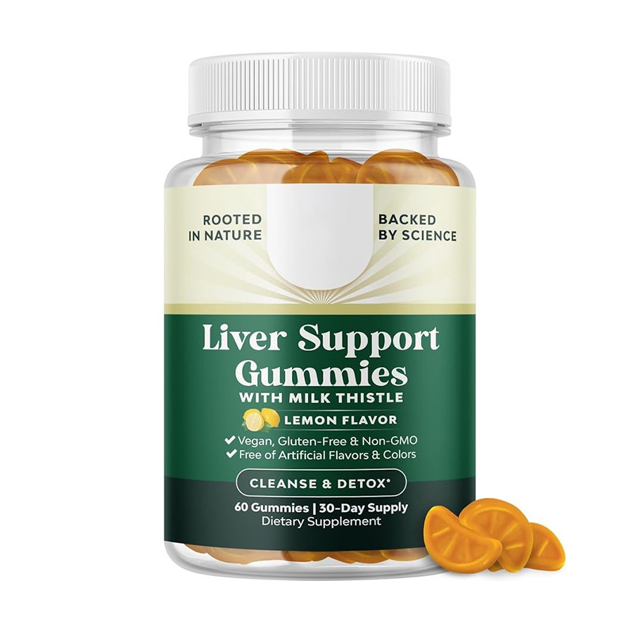 Λεμόνι Το ήπαρ Love Liver Support Gummies Nature's Vibrant Path για την ευεξία του ήπατος