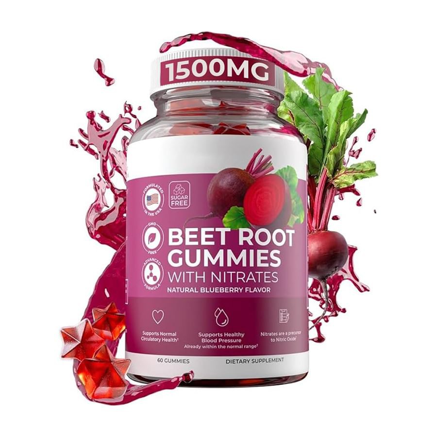 Gummies Purepremium Beet με νιτρικά: μια φυσική ώθηση για κυκλοφοριακή ευεξία