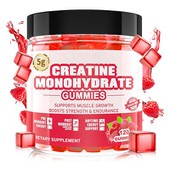 Gummies Monohydrate Creatine: Καυσίξτε τις προπονήσεις σας, δημιουργήστε δύναμη ανύψωση απόδοσης φυσικά