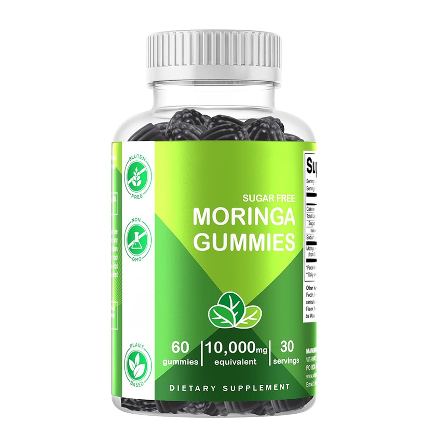 Χωρίς ζάχαρη moringa gummies: η θρεπτική ώθηση της φύσης καθαρό, ισχυρό νόστιμο