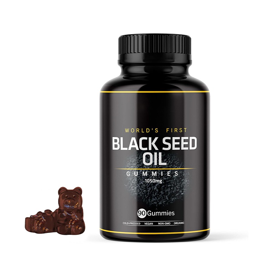 Ο πρώτος μαύρος σποροφολικός σποράς Gummies Nature Nature Multiximensional Wellness υποστηρίζει αντιοξειδωτική, ενισχύει την ολιστική ζωτικότητα που ενισχύει το δέρμα